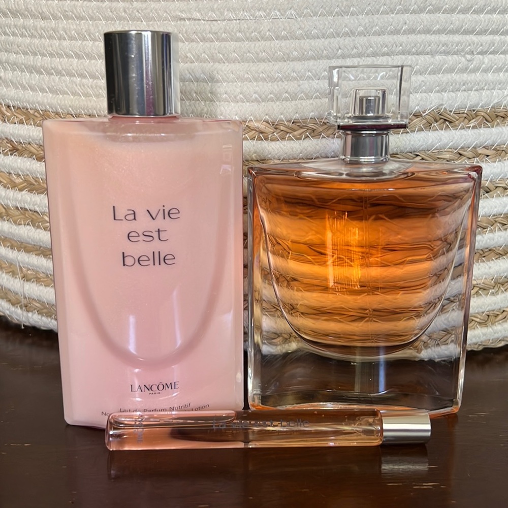 La vie est belle Perfume/ lotion/ travel spray
